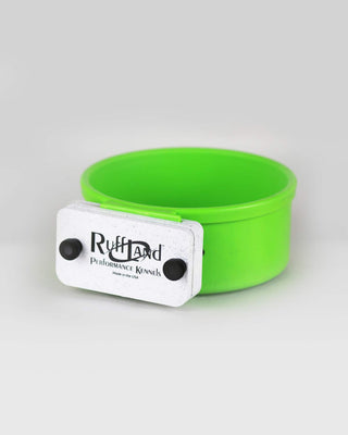RuffLand Kennel Gear Dog Bowl in Lime