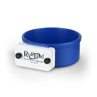RuffLand Kennels Dog Bowl Blue