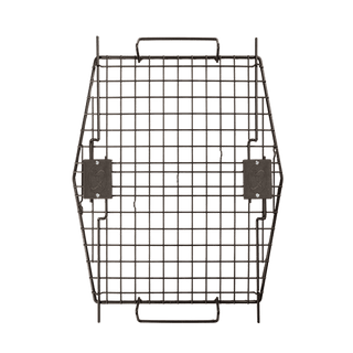 Large Wire Replacement Kennel Door, showcasing a sturdy grid pattern and convenient top handles for easy installation.