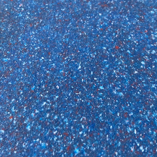 Close-up of a blue textured surface, perfect for colorful and engaging play areas or pet products.