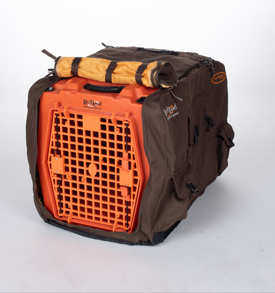 RuffLand Double Door Insulated Kennel Cover | Mud River All