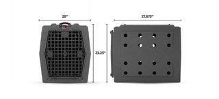 RuffLand Backseat Rider Kennel Specs