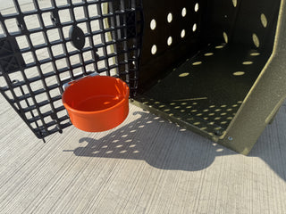Kennel Gear Dog Bowl installed on RuffLand Kennel